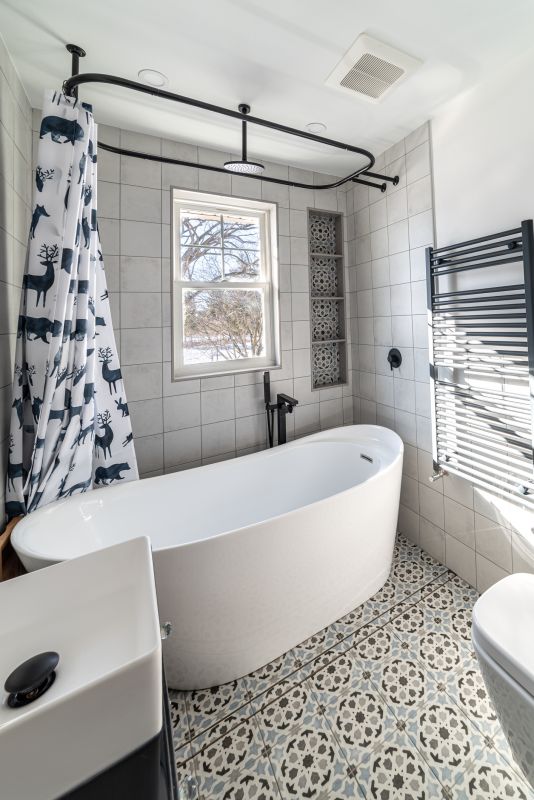 Bathroom Renovation Featuring Bathtub